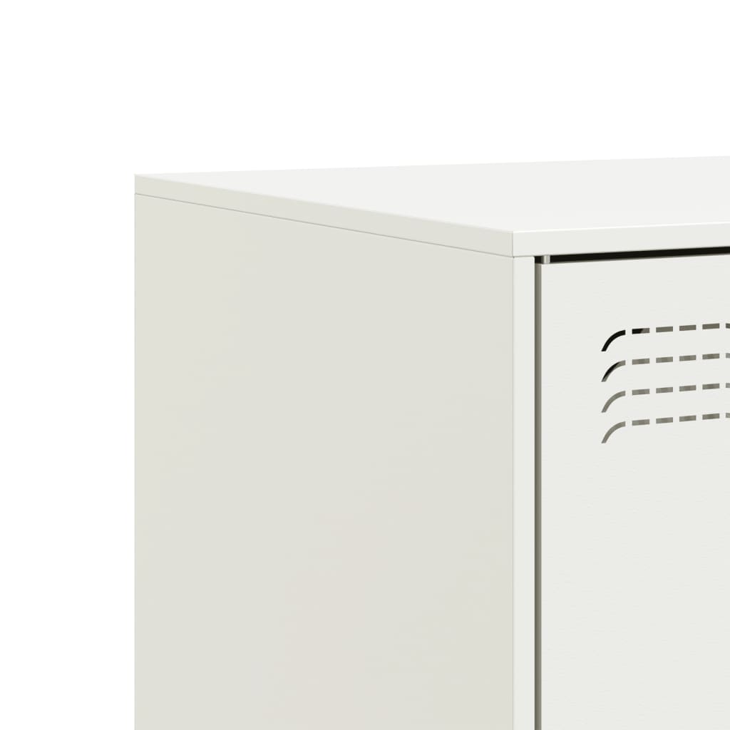 Dulapuri TV 2 buc., alb, 67x39x44 cm Otel GartenMobel Dekor