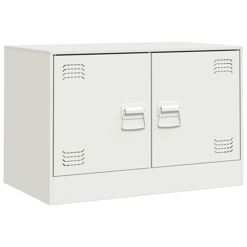 Dulapuri TV 2 buc., alb, 67x39x44 cm Otel GartenMobel Dekor