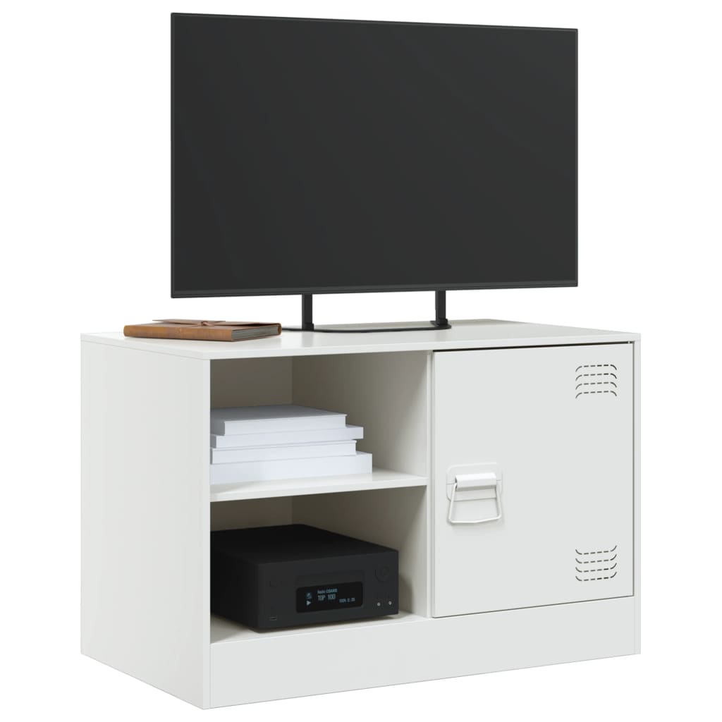 Dulapuri TV 2 buc., alb, 67x39x44 cm Otel GartenMobel Dekor