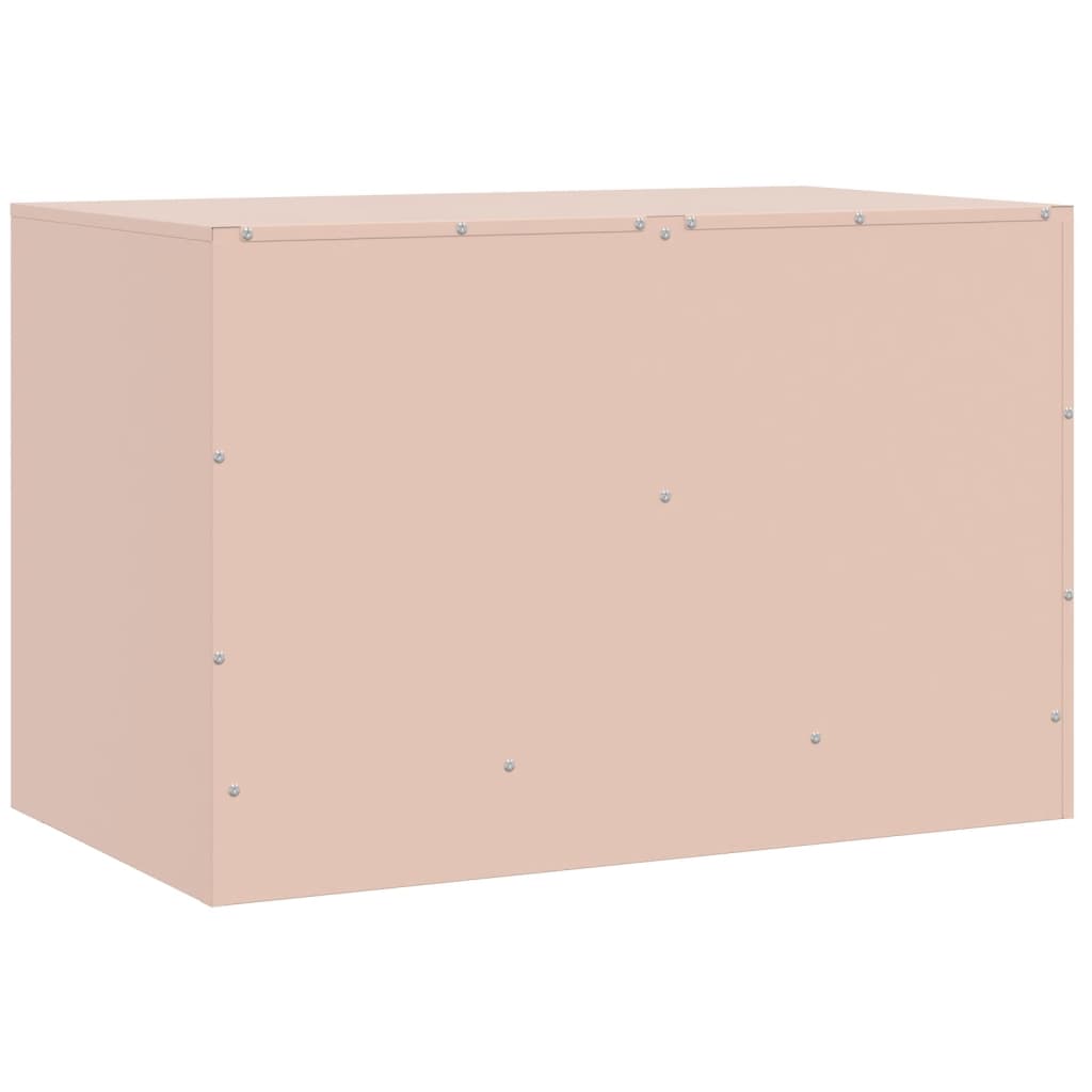 Dulapuri TV 2 buc Roz 67x39x44 cm Otel GartenMobel Dekor