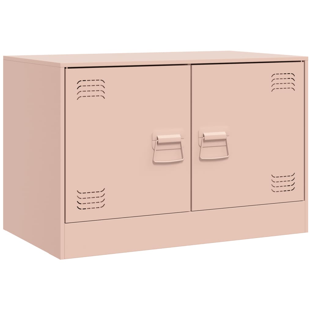 Dulapuri TV 2 buc Roz 67x39x44 cm Otel GartenMobel Dekor