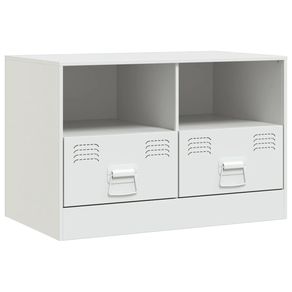 Dulapuri TV 2 buc., alb, 67x39x44 cm Otel GartenMobel Dekor
