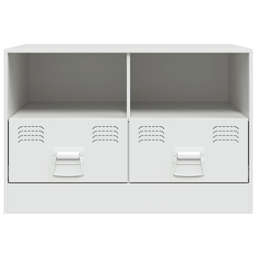 Dulapuri TV 2 buc., alb, 67x39x44 cm Otel GartenMobel Dekor