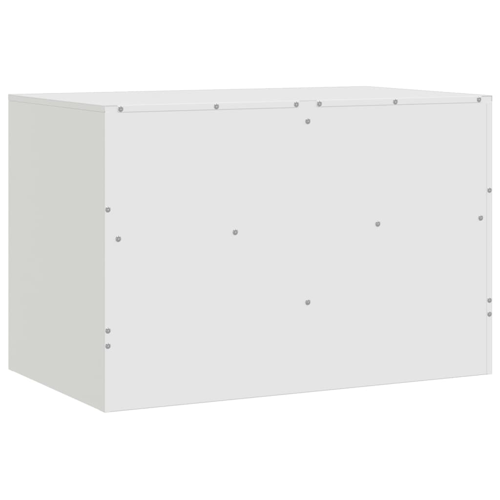 Dulapuri TV 2 buc., alb, 67x39x44 cm Otel GartenMobel Dekor