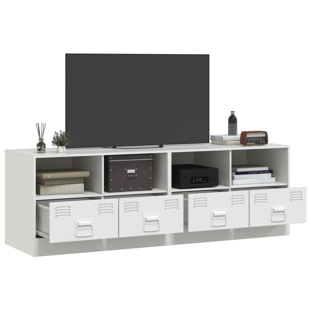 Dulapuri TV 2 buc., alb, 67x39x44 cm Otel GartenMobel Dekor