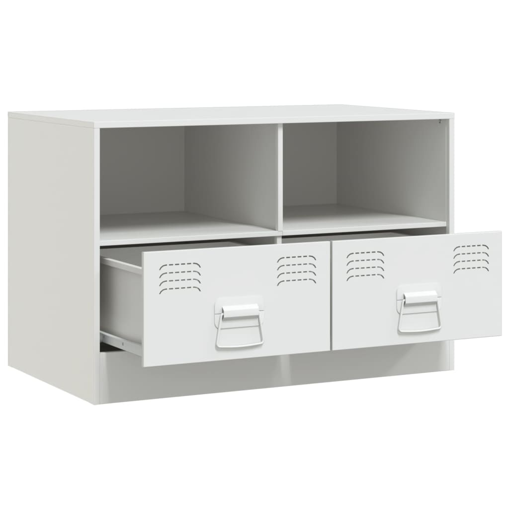 Dulapuri TV 2 buc., alb, 67x39x44 cm Otel GartenMobel Dekor