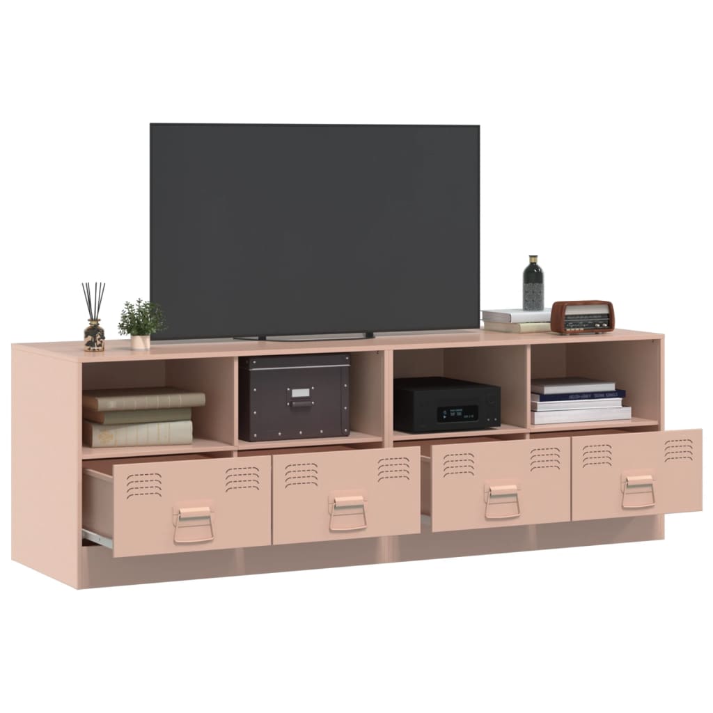Dulapuri TV 2 buc Roz 67x39x44 cm Otel GartenMobel Dekor