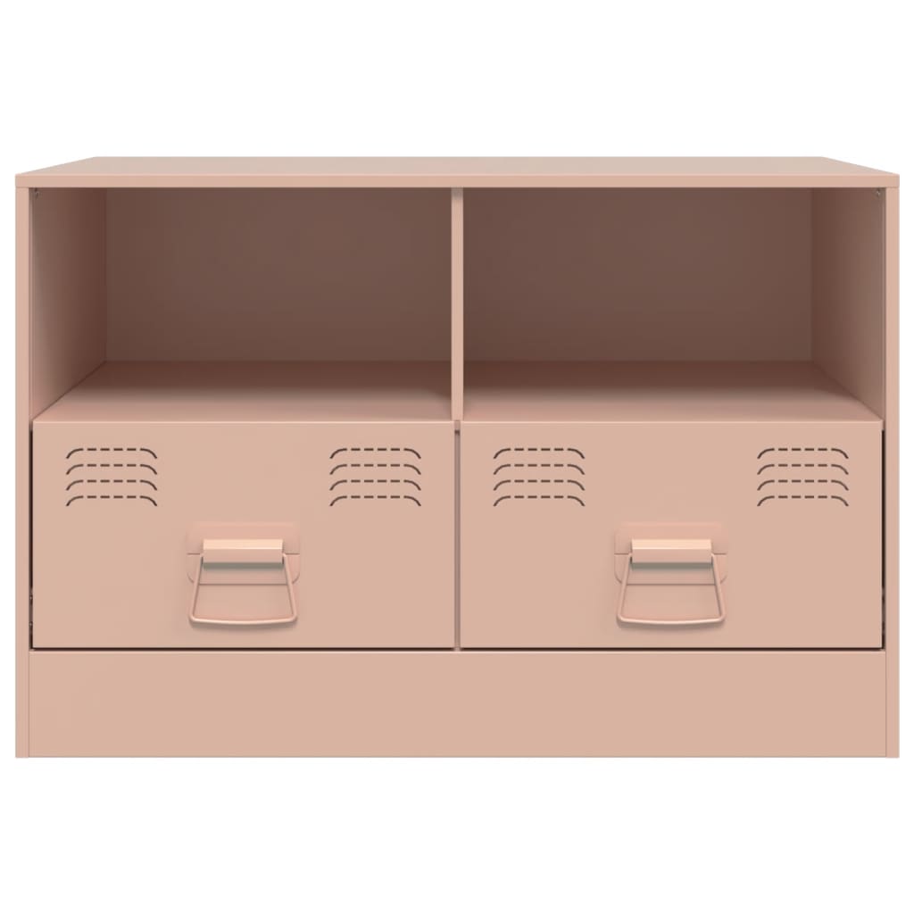 Dulapuri TV 2 buc Roz 67x39x44 cm Otel GartenMobel Dekor