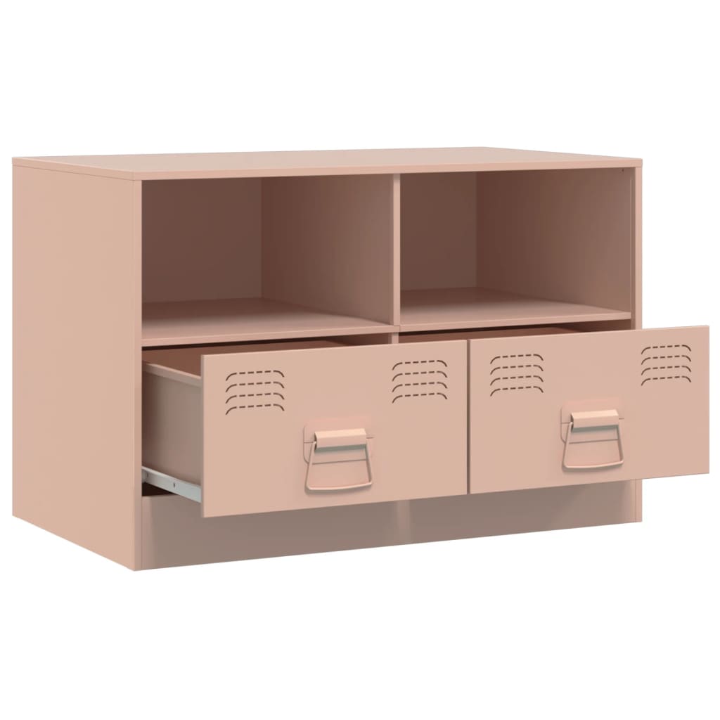 Dulapuri TV 2 buc Roz 67x39x44 cm Otel GartenMobel Dekor