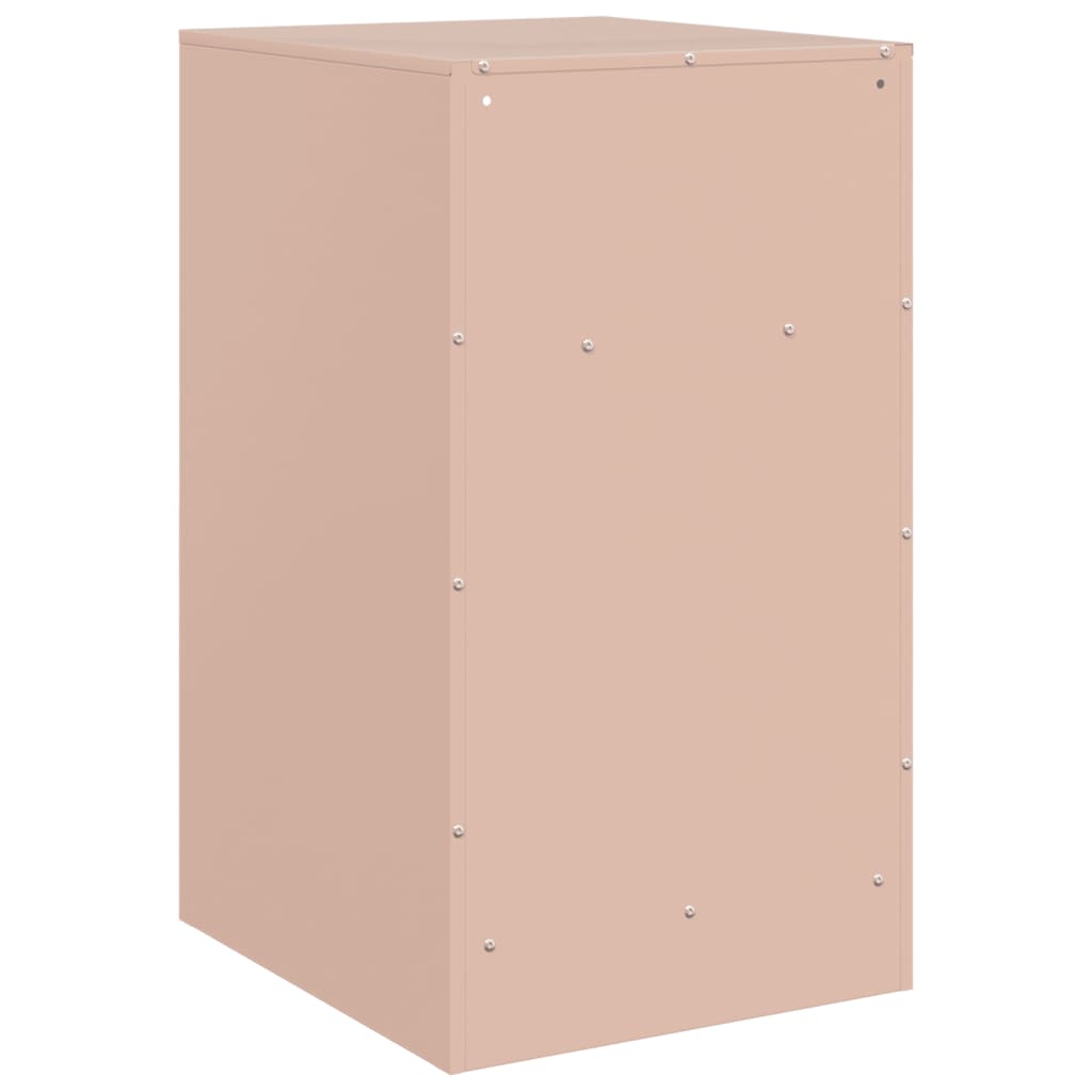 Noptiere, 2 buc., 34,5x39x62 , 34,5x39x62 cm, oțel GartenMobel Dekor