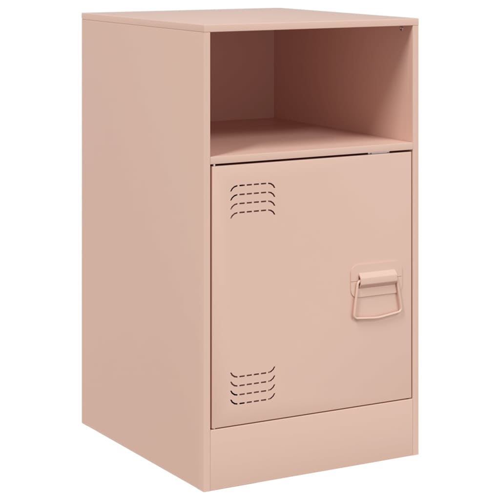 Noptiere, 2 buc., 34,5x39x62 , 34,5x39x62 cm, oțel GartenMobel Dekor