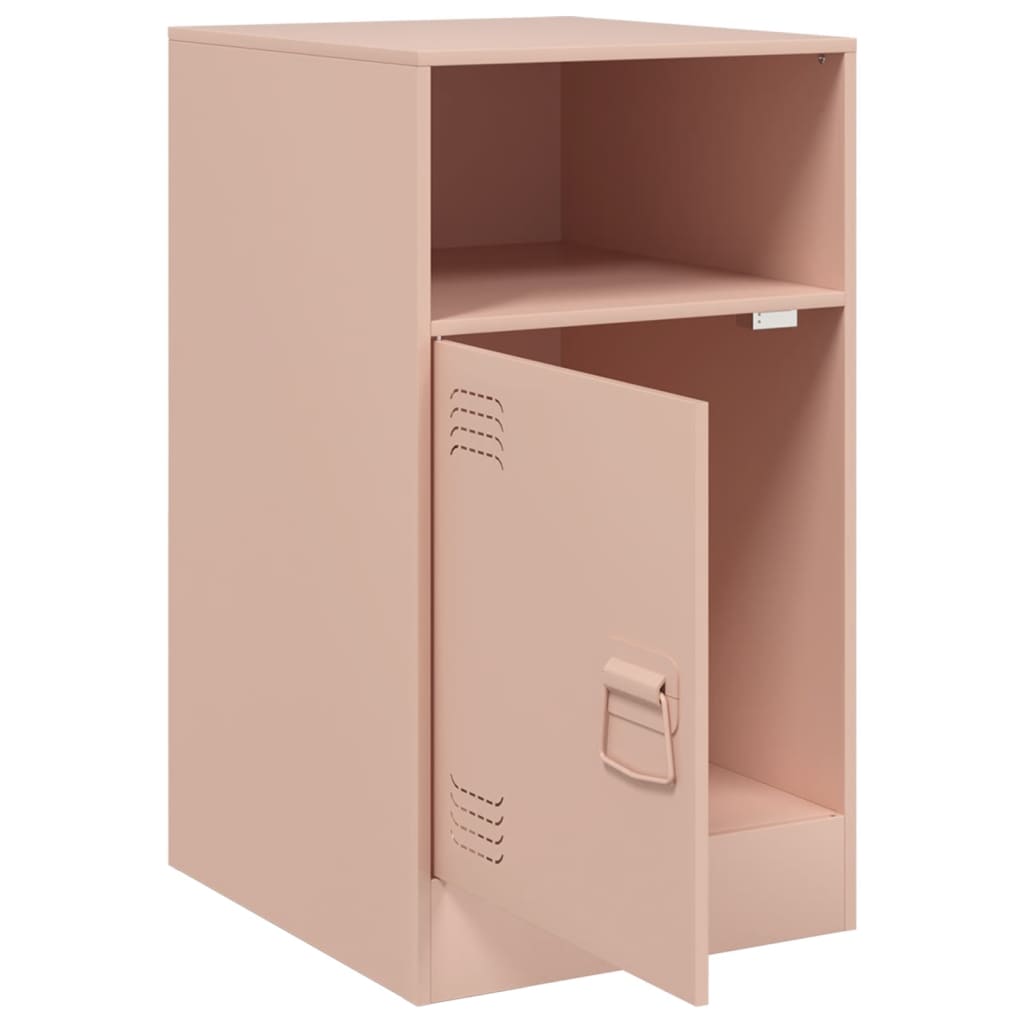 Noptiere, 2 buc., 34,5x39x62 , 34,5x39x62 cm, oțel GartenMobel Dekor