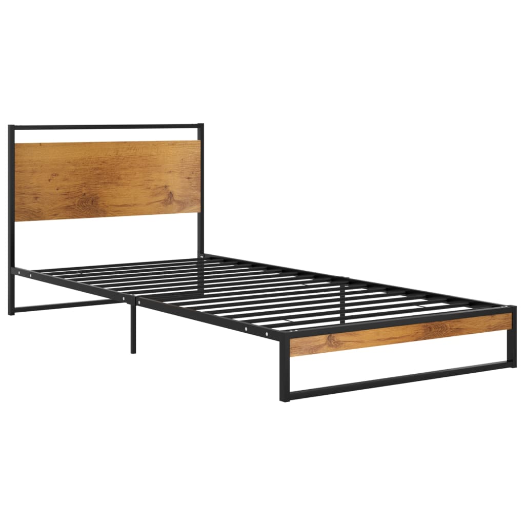 Cadru de pat, 100 x 200 cm, metal GartenMobel Dekor