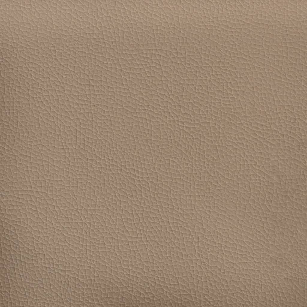 Pat cu saltea, cappuccino, 100x200cm piele ecologică GartenMobel Dekor