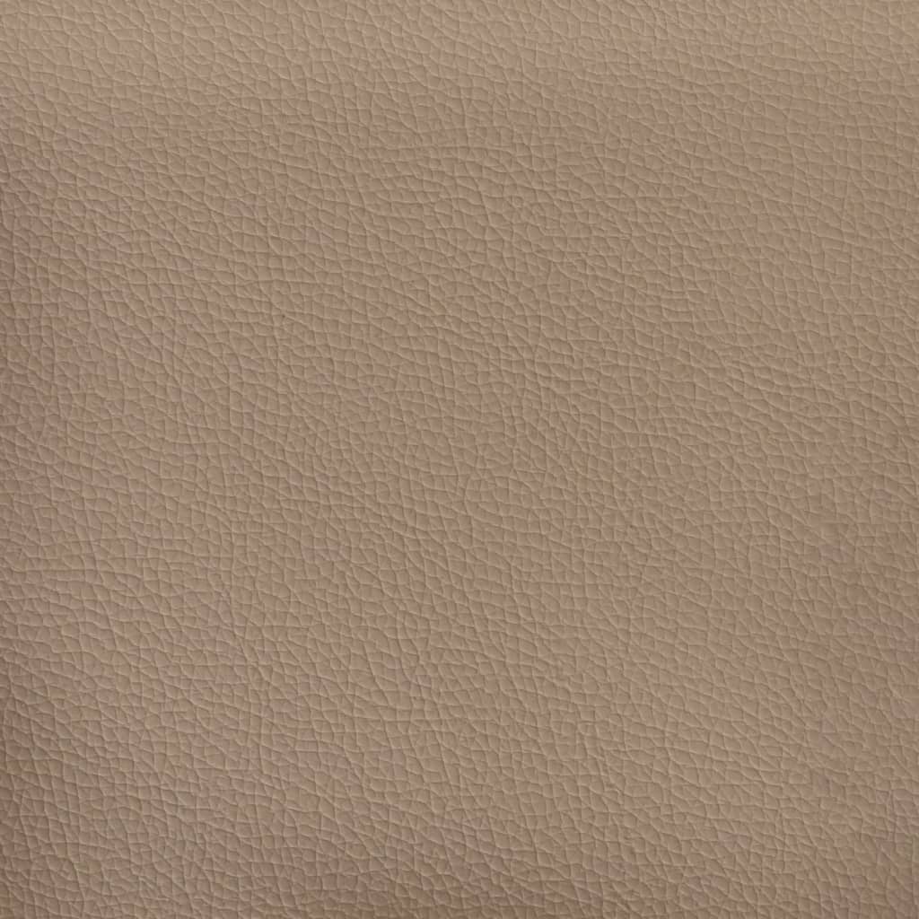 Pat cu saltea, cappuccino, 120x200cm piele ecologică GartenMobel Dekor