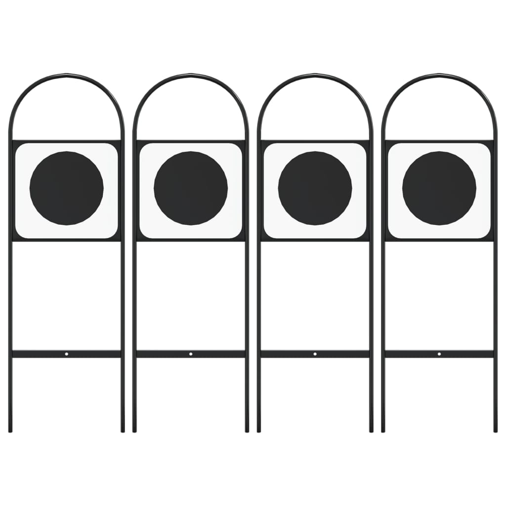 Marcaje de dresaj, 4 buc., oțel GartenMobel Dekor