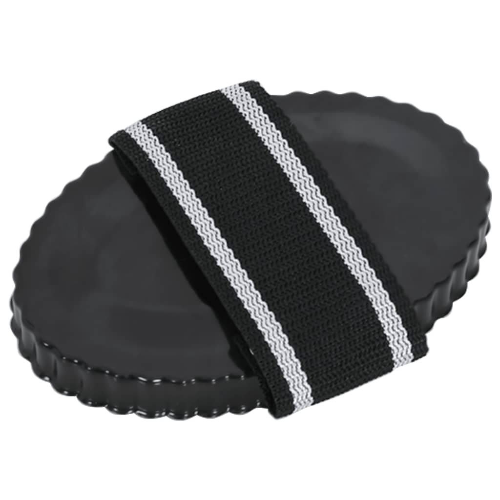 Piepteni de îngrijire curry, 3 buc., negru, oțel GartenMobel Dekor