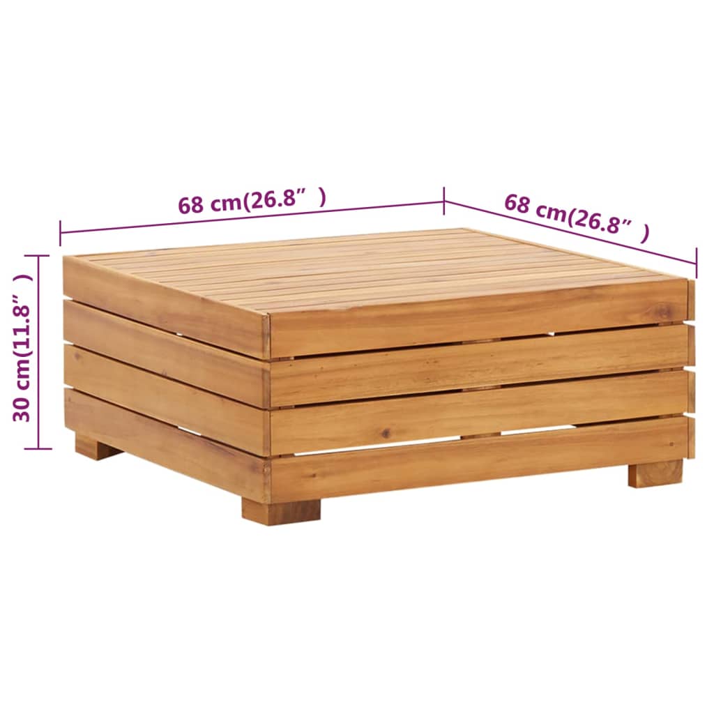 Set mobilier grădină cu perne, 2 piese, lemn masiv de acacia GartenMobel Dekor