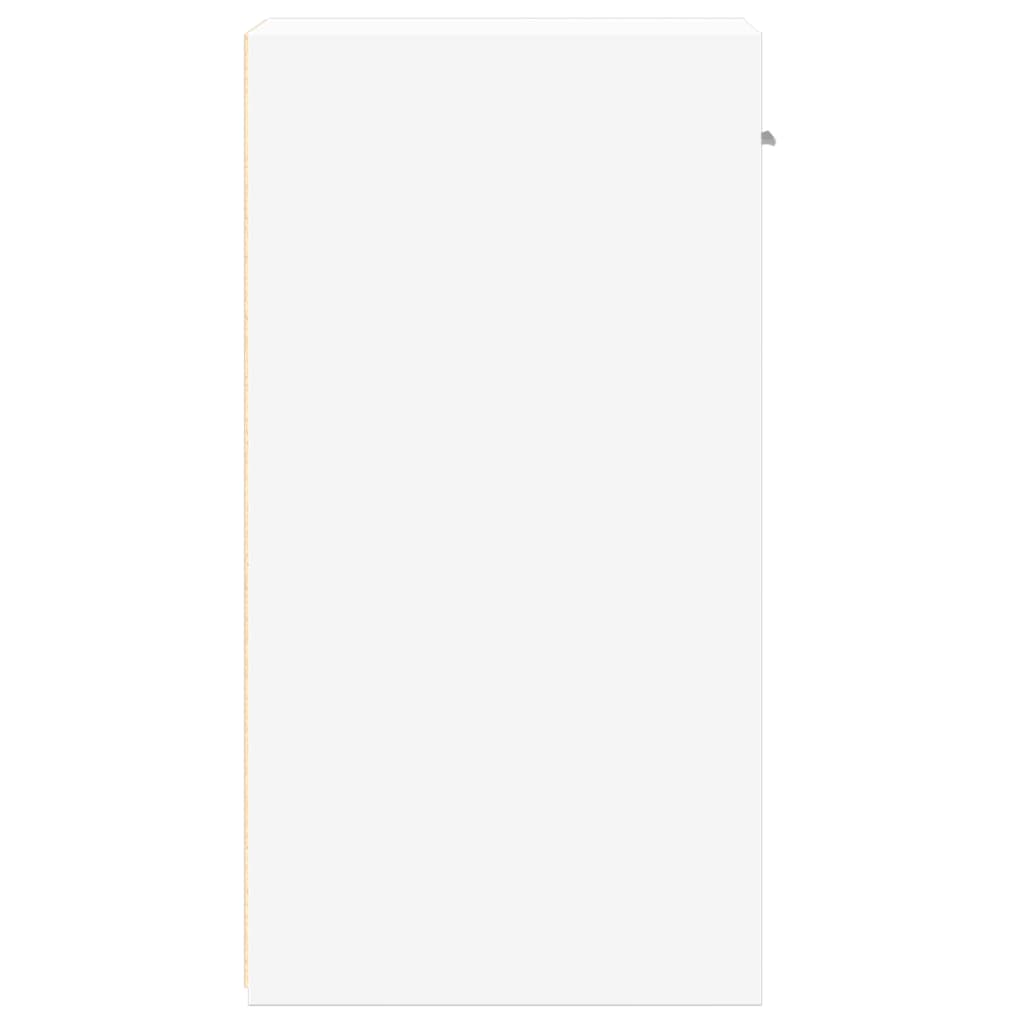 Noptiere, 2 buc., alb, 35x34x65 cm, lemn compozit GartenMobel Dekor
