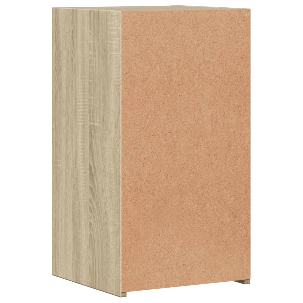 Noptiere, 2 buc., stejar sonoma, 35x34x65 cm, lemn prelucrat GartenMobel Dekor