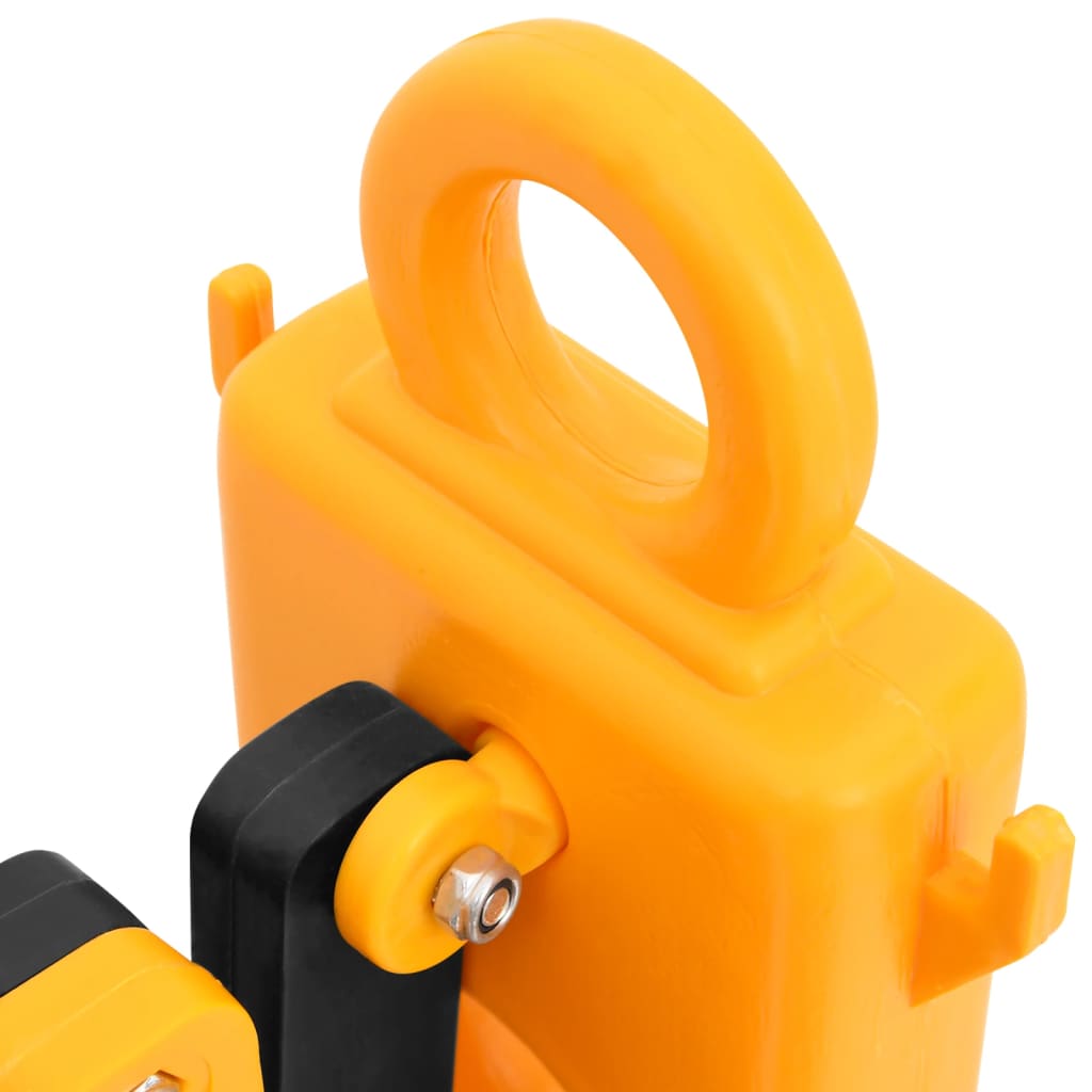 Bariera de trafic pliabilă, galben și negru, 250x38x96 cm GartenMobel Dekor