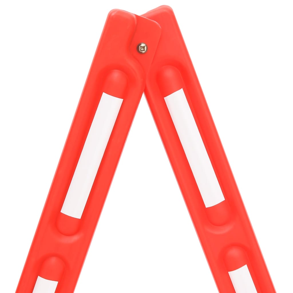 Barieră de trafic pliabilă, roșu, 210x50x105 cm GartenMobel Dekor