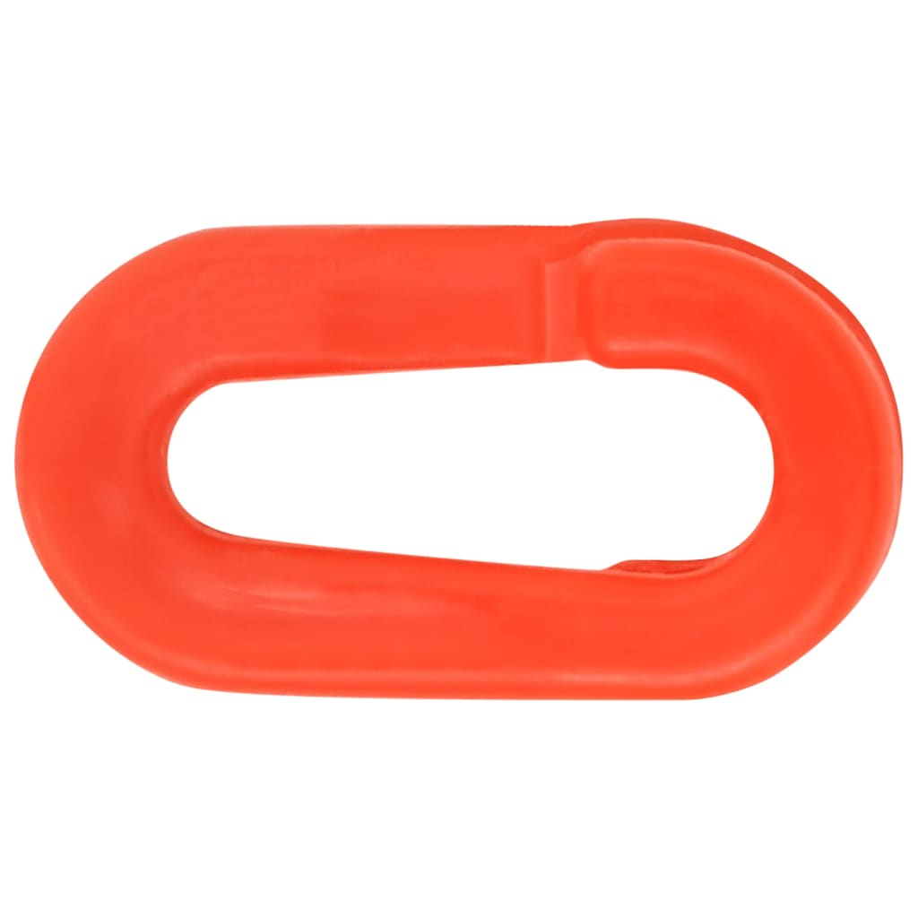 Bornă de control trafic cu lanţ, 10 buc., 75 cm, PE GartenMobel Dekor