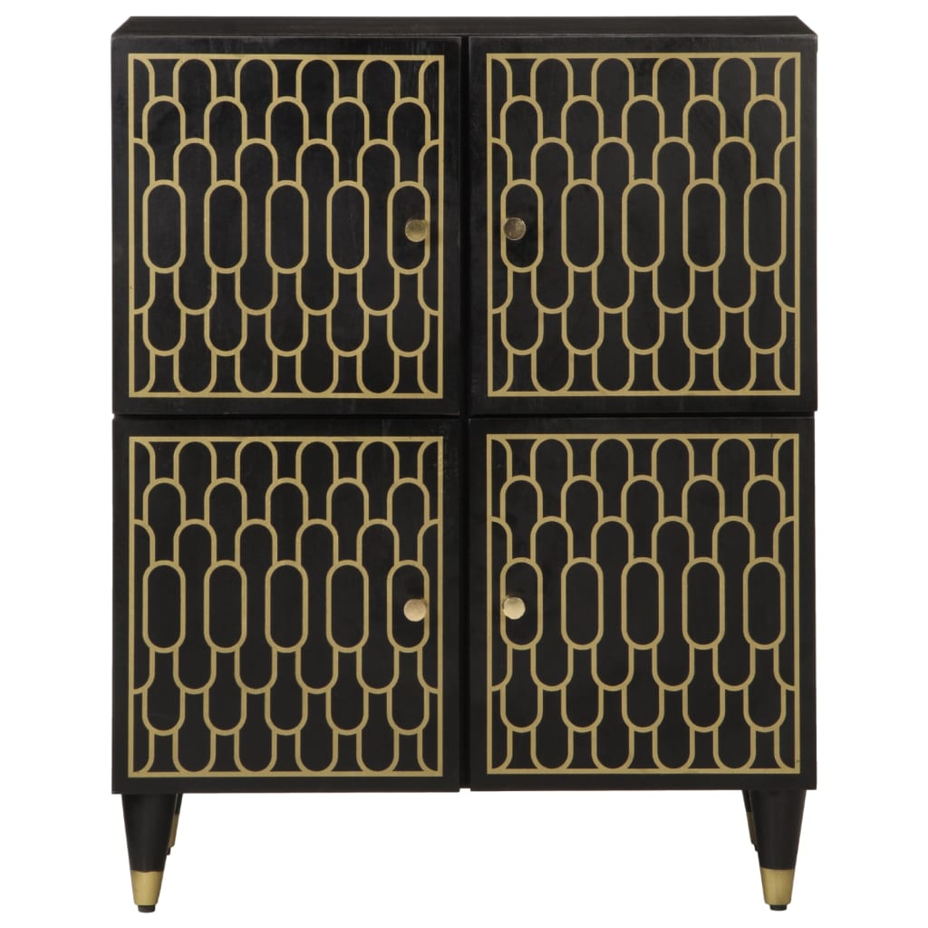 Dulap lateral, 60x33x75 cm, lemn masiv de mango GartenMobel Dekor