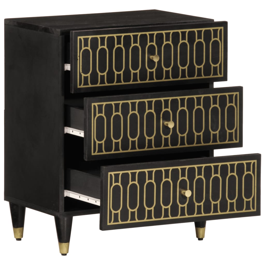 Noptieră, 50x33x60 cm, lemn masiv de mango GartenMobel Dekor