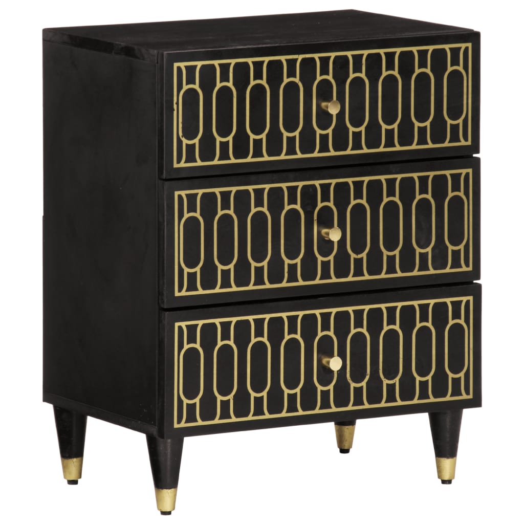 Noptieră, 50x33x60 cm, lemn masiv de mango GartenMobel Dekor