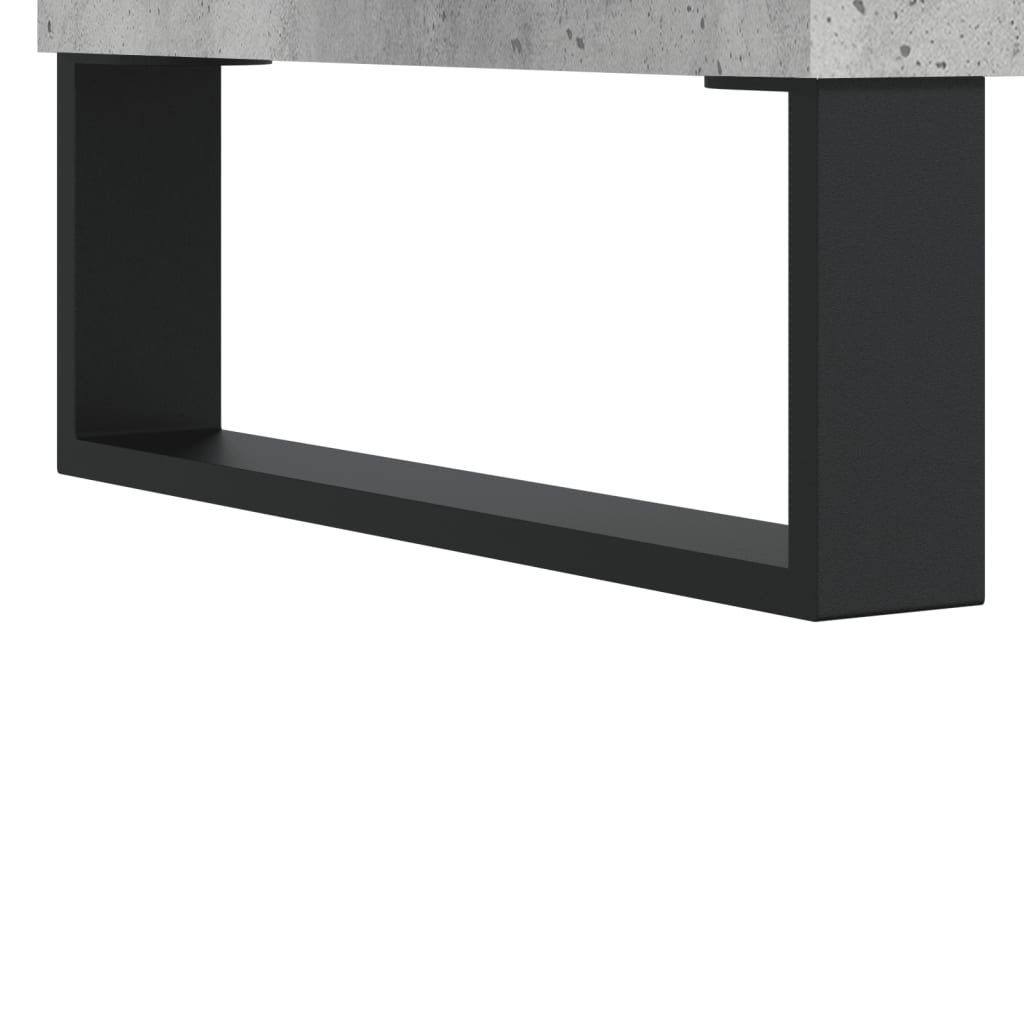Măsuță de cafea, gri beton, 90x44,5x45 cm, lemn compozit GartenMobel Dekor
