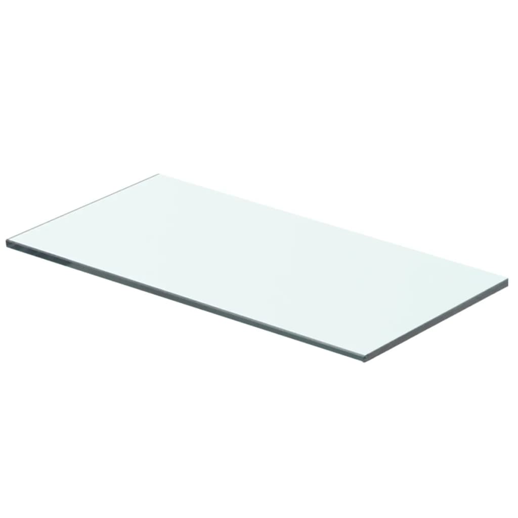 Rafturi, 2 buc., 40 x 15 cm, panouri sticlă transparentă GartenMobel Dekor