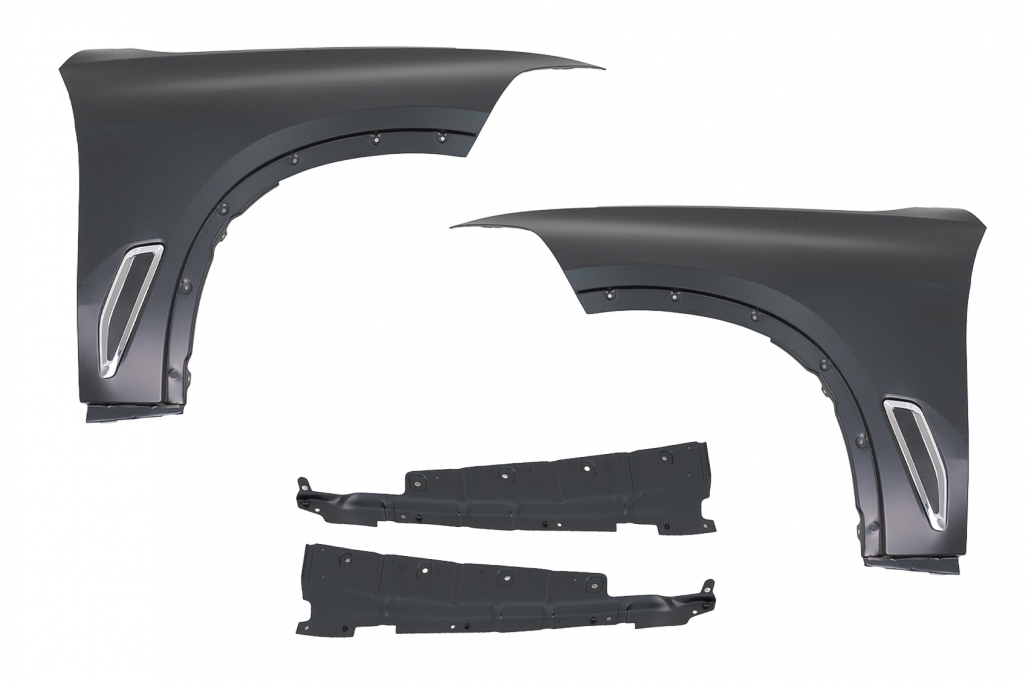 Pachet Exterior BMW X5 E70 (2007-2013) cu Prelungiri Aripi X5M M Design Performance AutoTuning