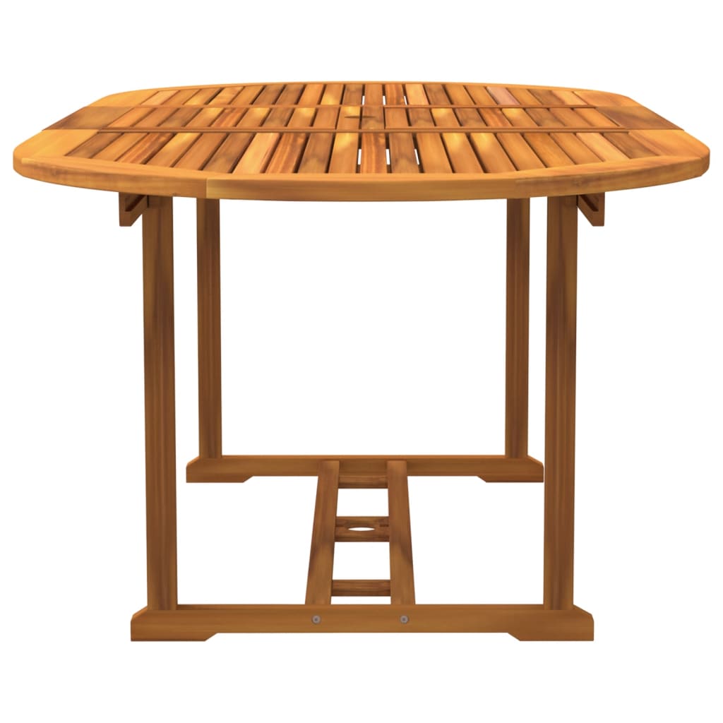 Set mobilier de grădină, 5 piese, lemn masiv acacia/textilenă GartenMobel Dekor