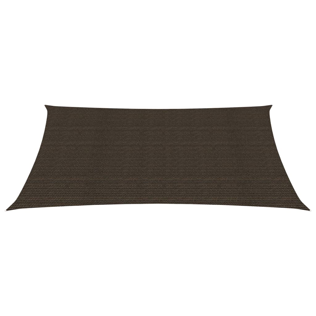 Pânză parasolar, maro, 5x6 m, HDPE, 160 g/m² GartenMobel Dekor