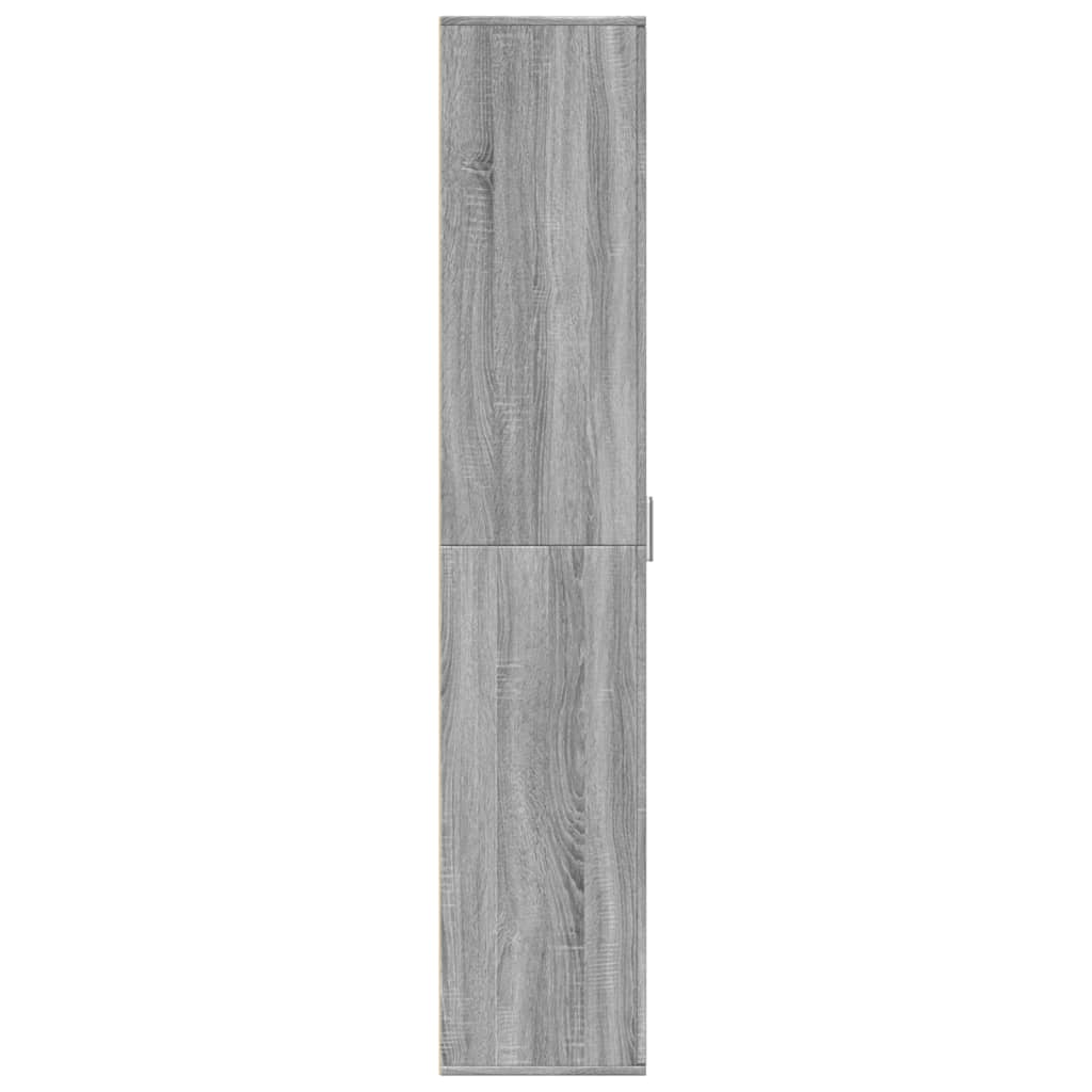 Dulap înalt, gri sonoma, 60x35x180 cm, lemn prelucrat GartenMobel Dekor