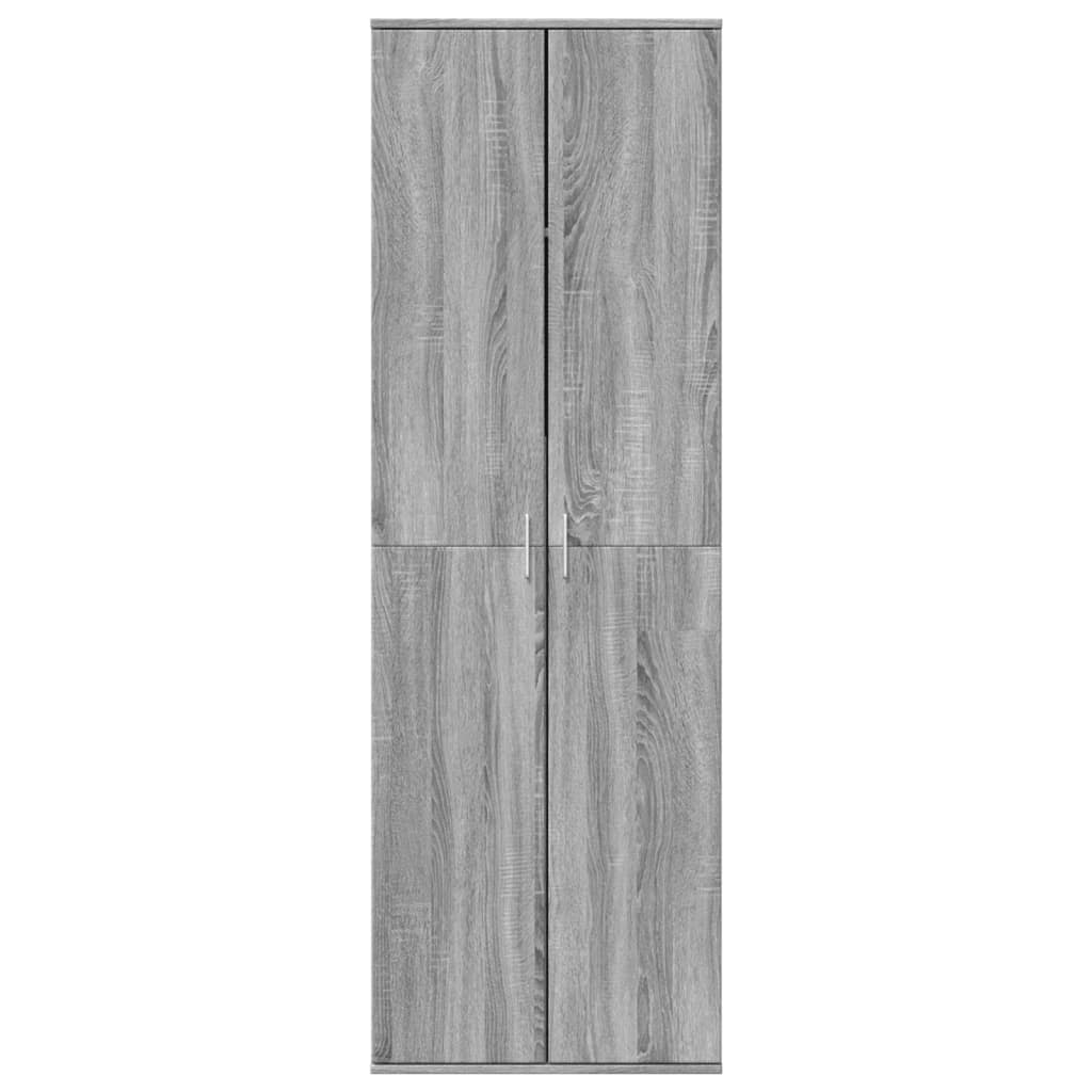 Dulap înalt, gri sonoma, 60x35x180 cm, lemn prelucrat GartenMobel Dekor