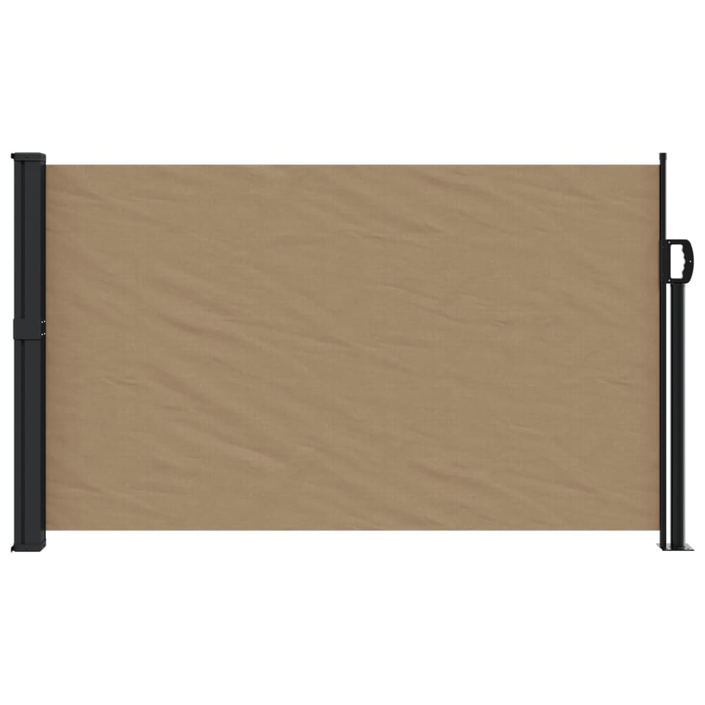 Copertină laterală retractabilă, gri taupe, 120x300 cm GartenMobel Dekor