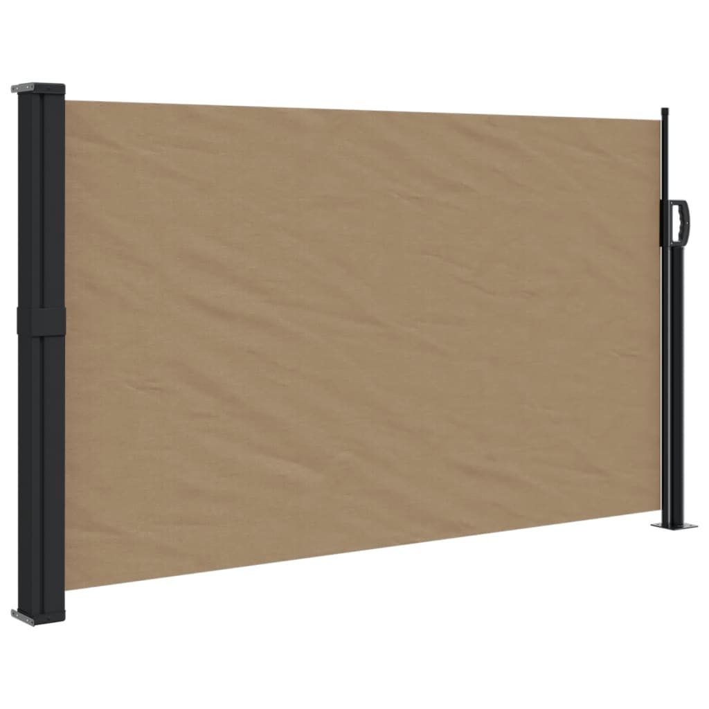 Copertină laterală retractabilă, gri taupe, 120x300 cm GartenMobel Dekor
