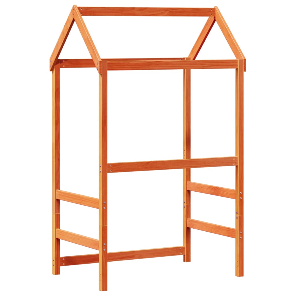 Acoperiș pat de copii, 98x70x176,5 cm, lemn masiv de pin GartenMobel Dekor