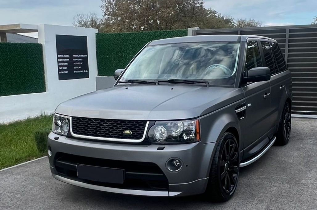 Pachet Exterior cu Grila Centrala Neagra Land Range Rover Sport L320 Facelift (2009-2013) Autobiography Design Performance AutoTuning