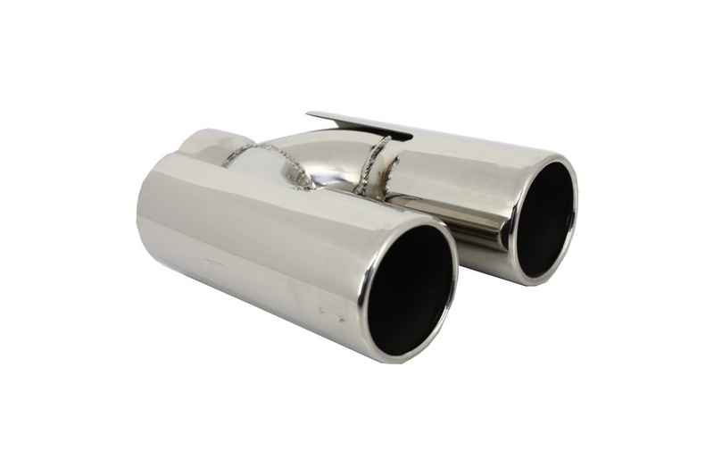 Bara Spate Evacuare Dubla BMW Seria 5 E39 (1995-2003) cu Tobe Ornamente ACS Look Performance AutoTuning