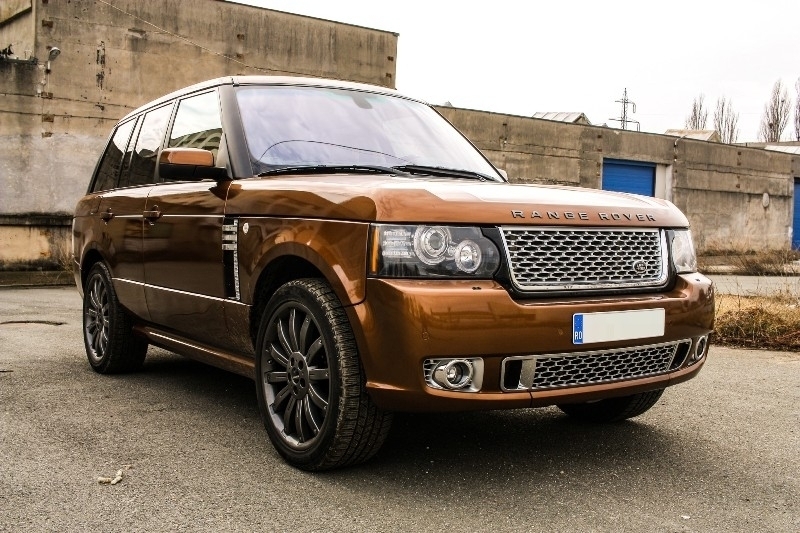 Pachet Exterior Autobiography Design Land Range Rover Vogue L322 (2002-2012) Grile Negru Argintiu Performance AutoTuning