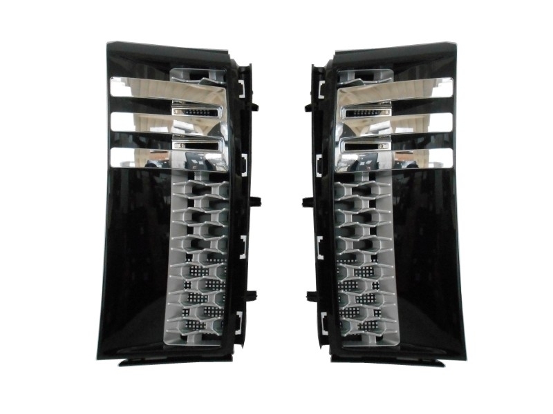 Pachet Exterior Autobiography Design Land Range Rover Vogue L322 (2002-2012) Grile Negru Argintiu Performance AutoTuning
