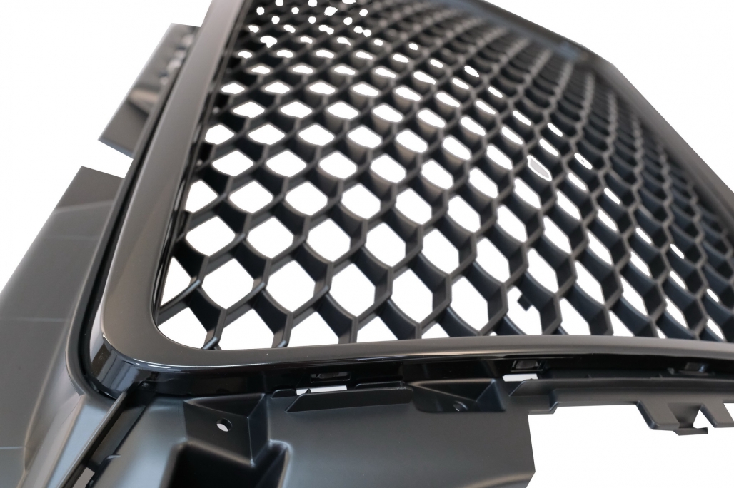 Grila Centrala Audi A3 8P Facelift (2007-2012) RS Design Negru Lucios Performance AutoTuning