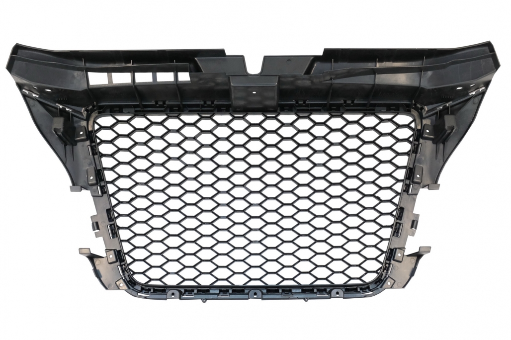 Grila Centrala Audi A3 8P Facelift (2007-2012) RS Design Negru Lucios Performance AutoTuning
