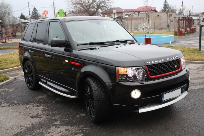 Pachet Exterior Land Range Rover Sport L320 Facelift (2009-2013) Autobiography Design Stopuri Glohh LED GL-3 Dinamic Performance AutoTuning