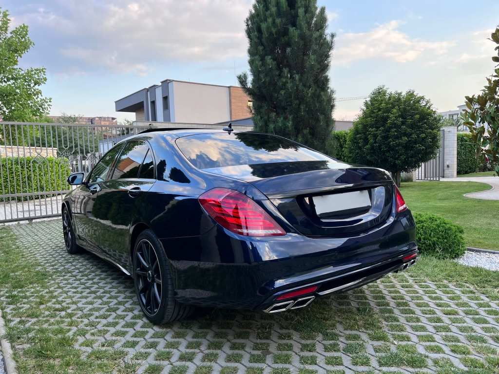 Pachet Exterior Mercedes S-Class W222 (2013-06.2017) S63 Design cu Praguri laterale Performance AutoTuning