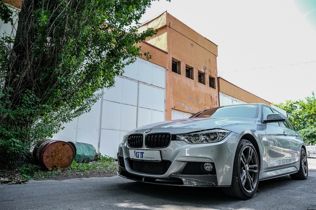 Prelungire Bara Fata BMW Seria 3 F30 F31 (2011-up) M-Performance Carbon Film Performance AutoTuning