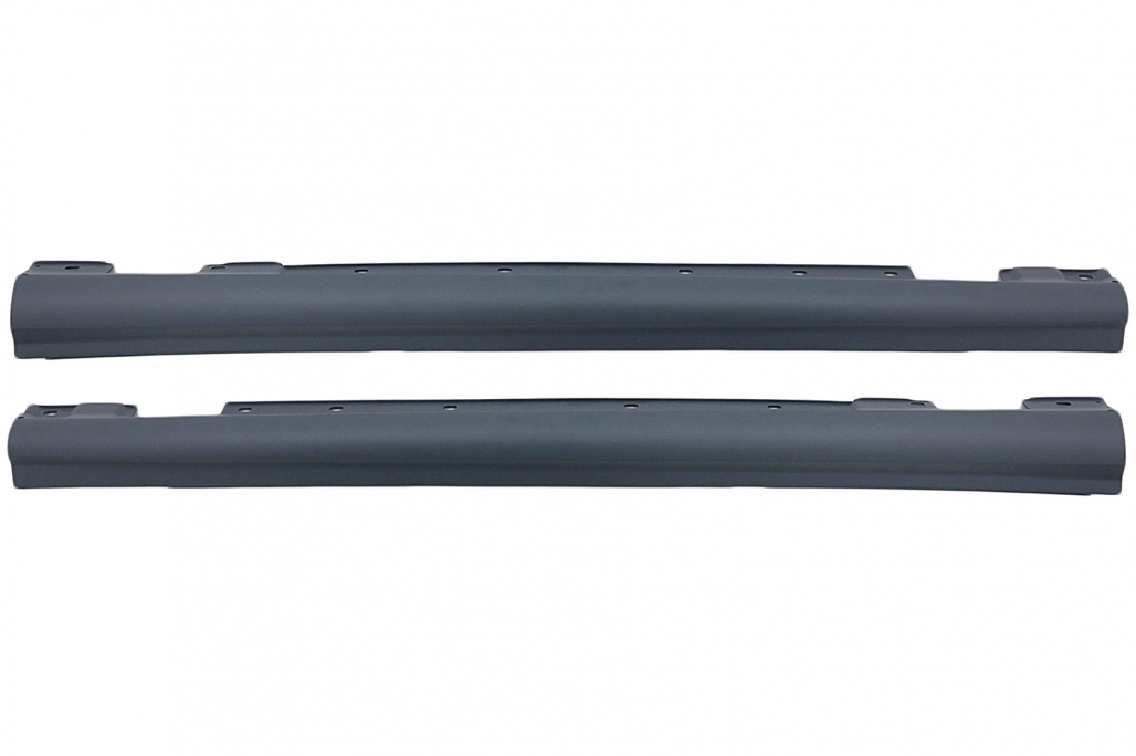 Pachet Exterior Mercedes C-class W204 C204 Facelift C63 Design cu Grila Centrala Sport Negru Lucios Performance AutoTuning